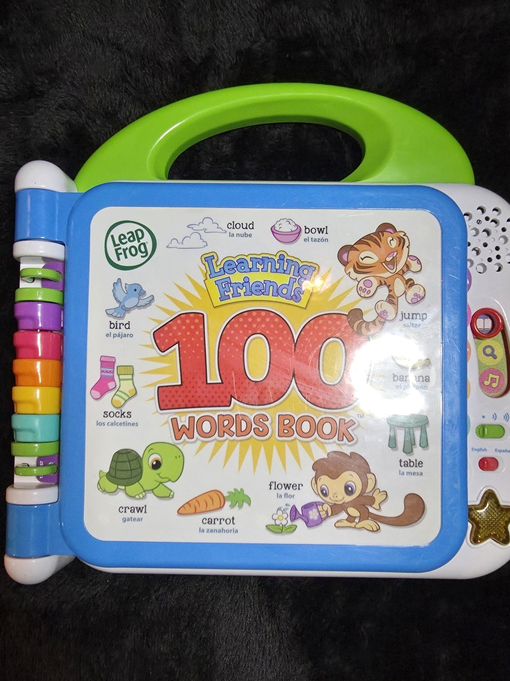 Leap Frog Learning Friends 100 Words Book - Working Electronic